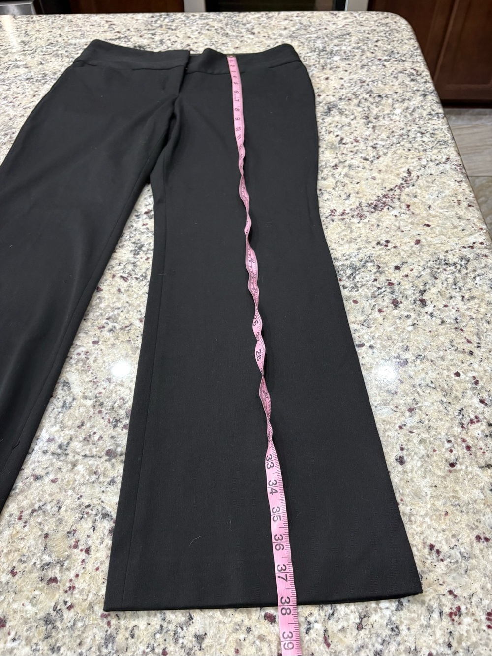 Express Editor fit black dress pants woman’s 8 Short GUC - Picture 8 of 9
